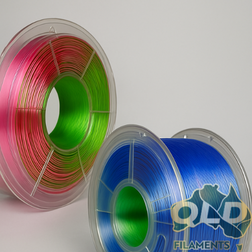 Blue, Green & Purple - Tri Silk PLA+